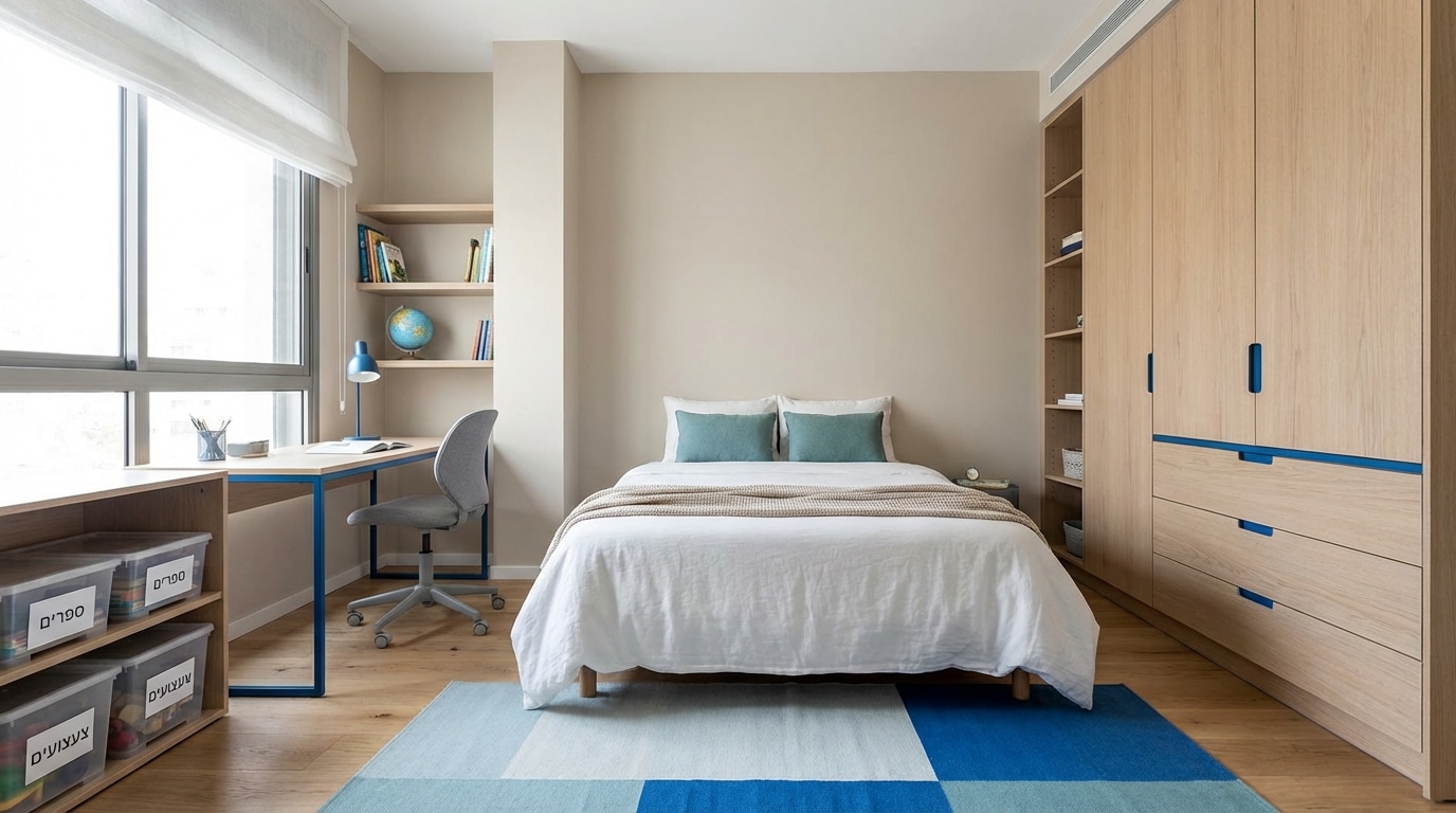 עיצוב חדרים בדירה: המדריך המלא לסטייל ופונקציונליות