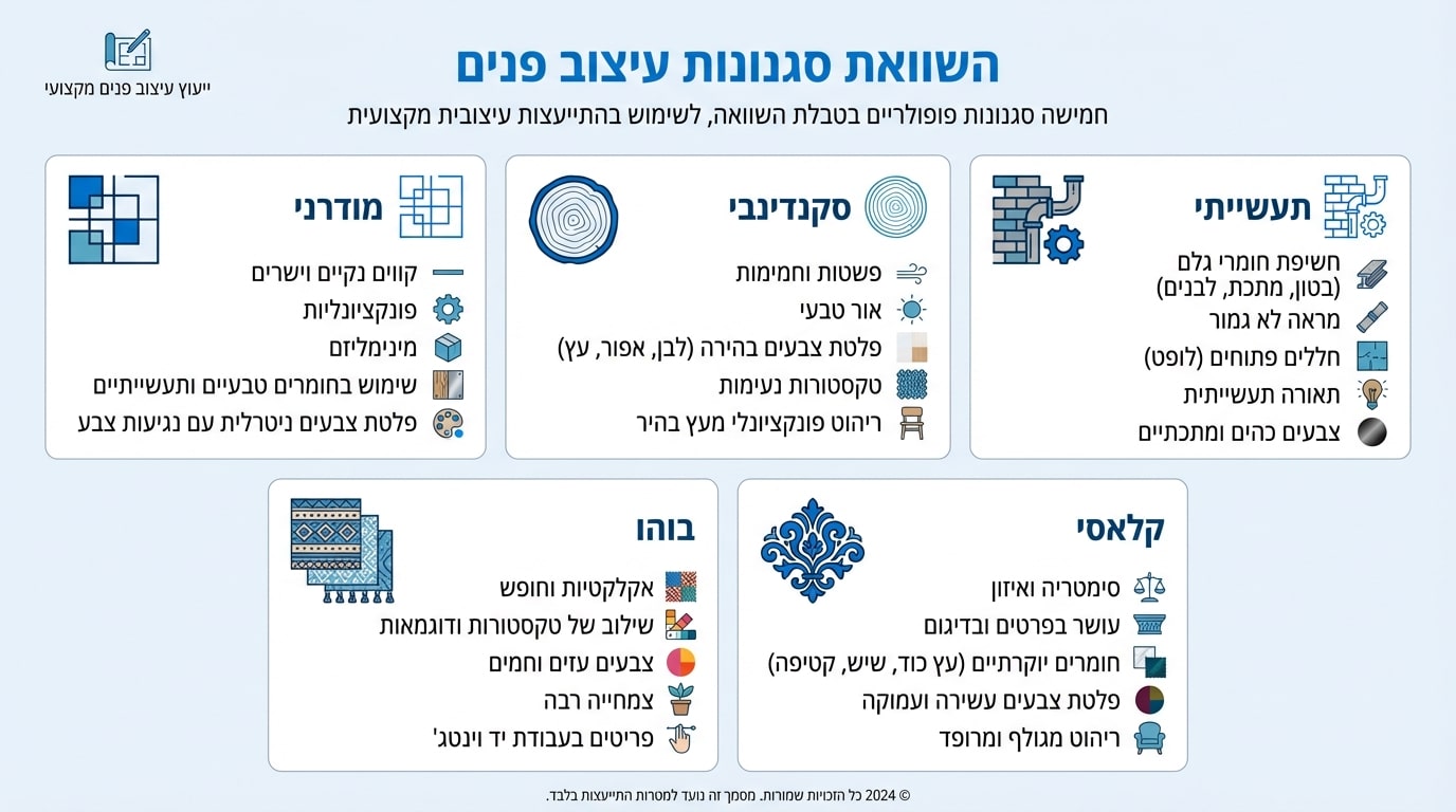 עיצוב דירות קטנות - טיפים לתחושת מרחב מקסימלית