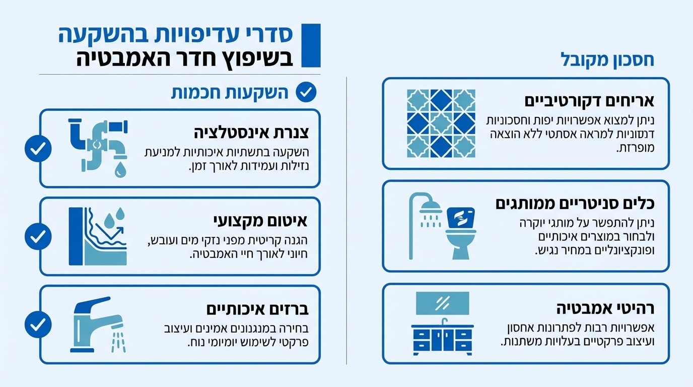 מטבח מעוצב עם משולש עבודה מתוכנן