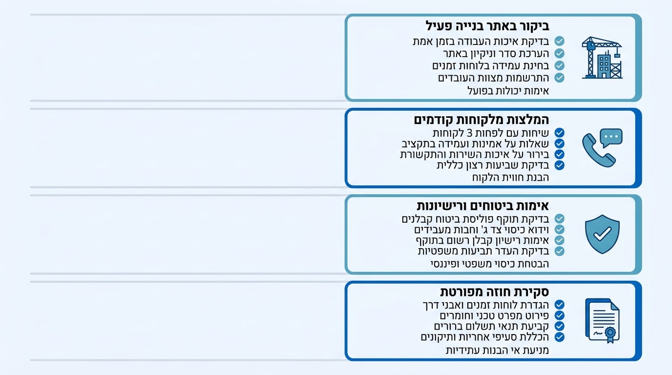 בחירת קבלן לשיפוץ בחדרה - טעויות נפוצות שחייבים להימנע מהן