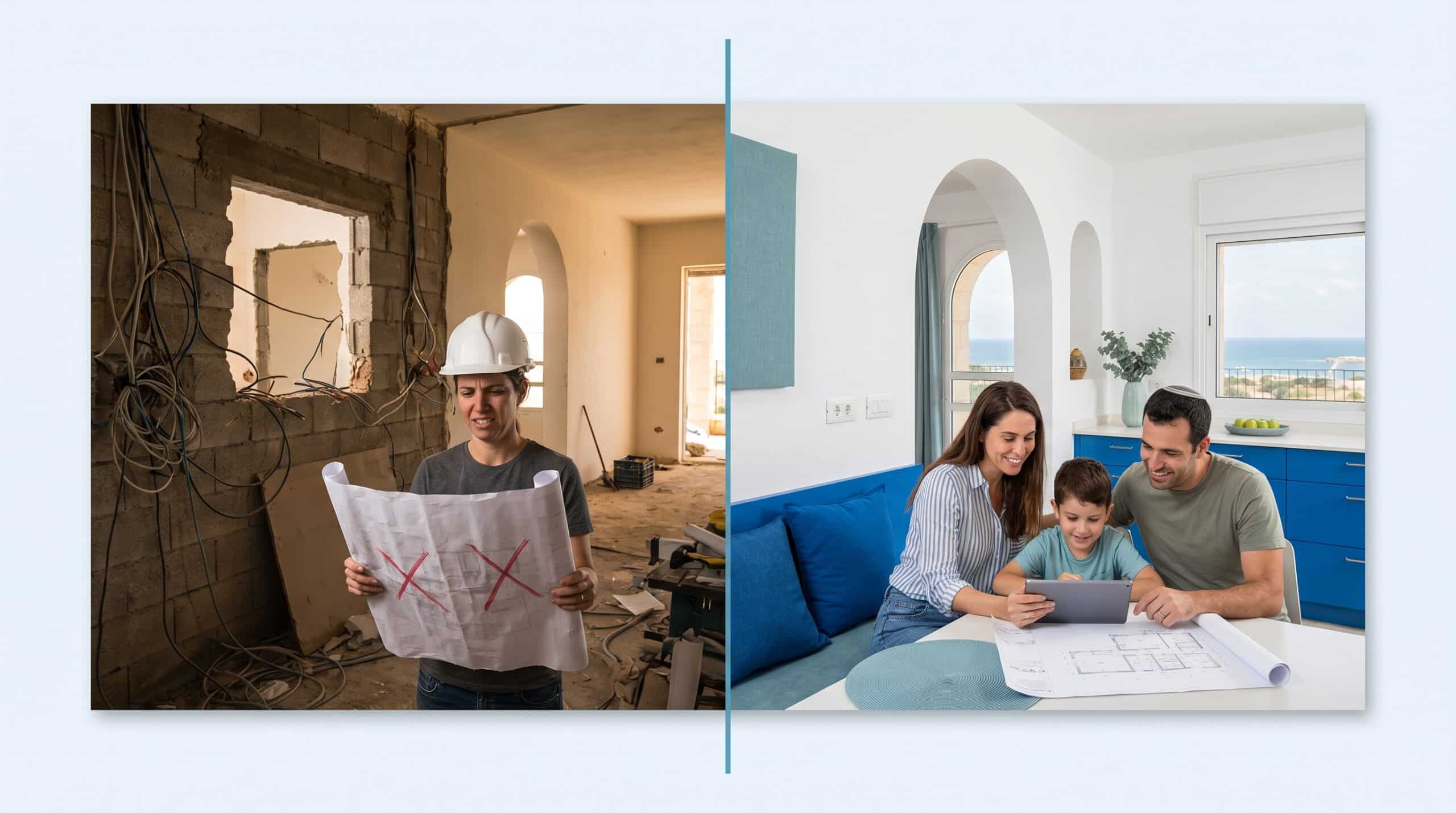 טעות יקרה בהרחבת בית - תכנון לקוי שעולה מאות אלפי שקלים