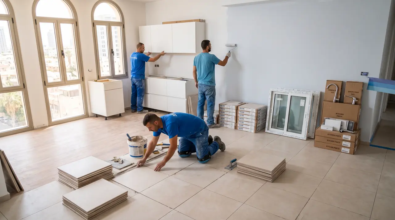 שיפוץ דירה בתקציב מוגבל: 72 טיפים לשיפוץ זול וחסכוני