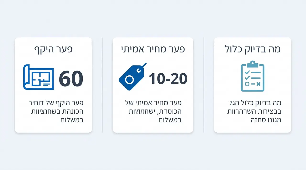 הצעת מחיר לשיפוץ דירה: המדריך המלא לקבלת הצעות מחיר ולהשוואה חכמה