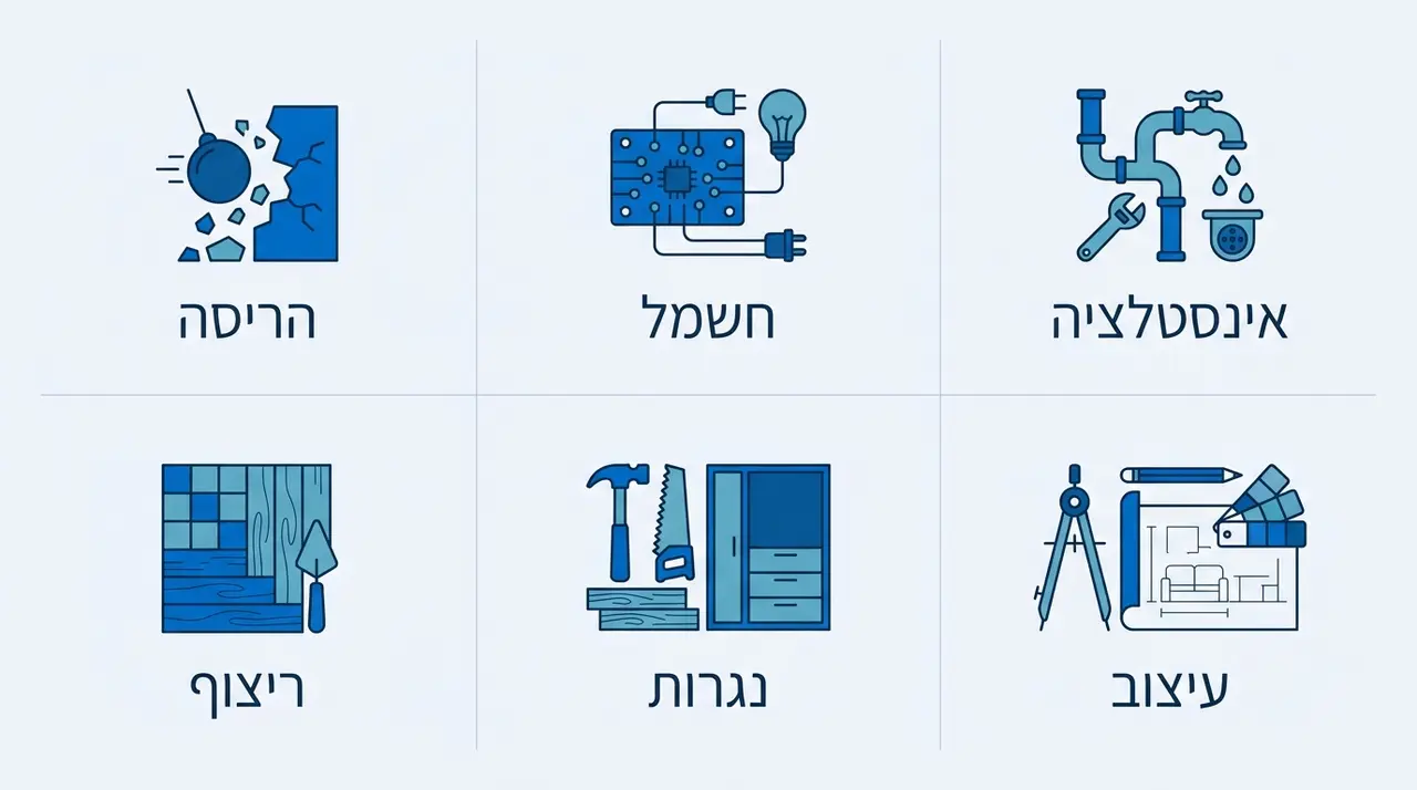 כמה באמת צריך לעלות שיפוץ דירה מלא - יציאה ממשחק המספרים הדמיוני